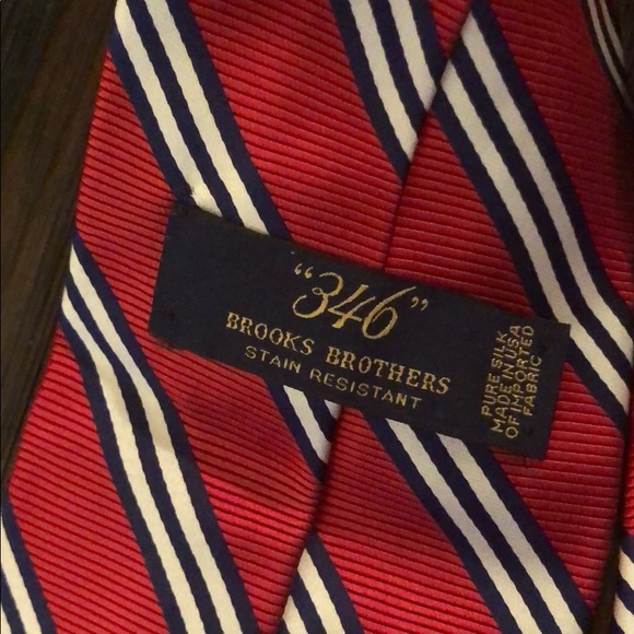 Brooks Brothers 346 pure silk tie - like new! - Picture 2 of 2